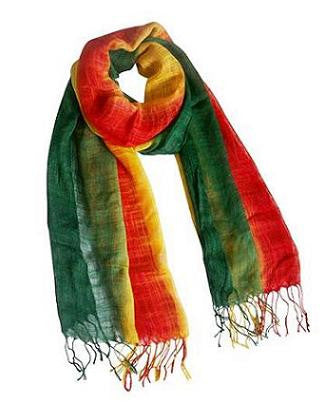 Red, Yellow, & Green Scarf