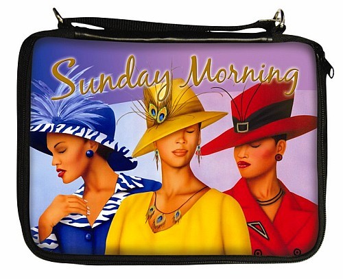Sunday Morning 2 Bible/Book Cover Bag